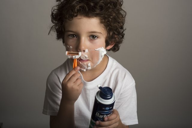 写真：男の子